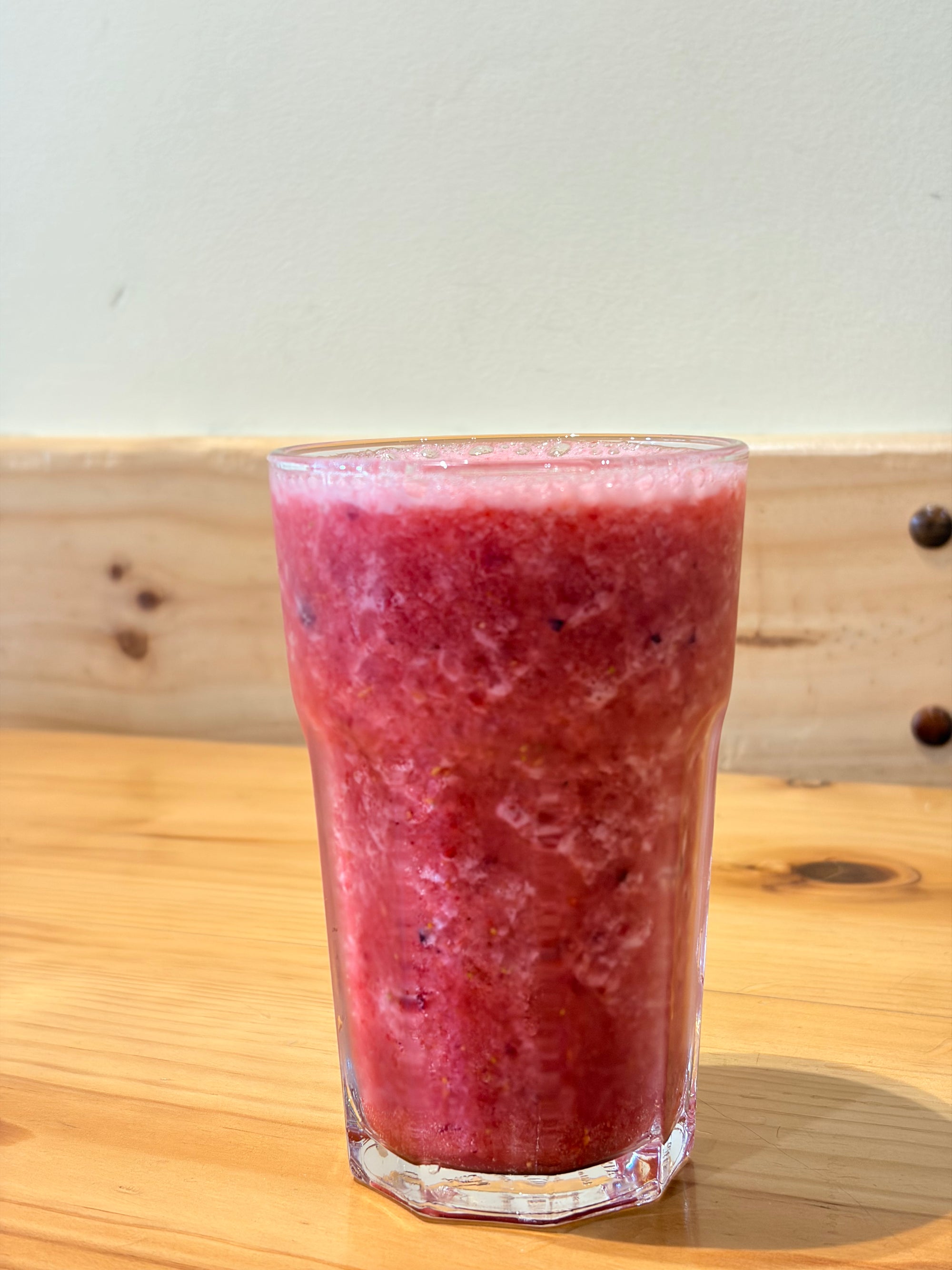 Batido de frutos rojos