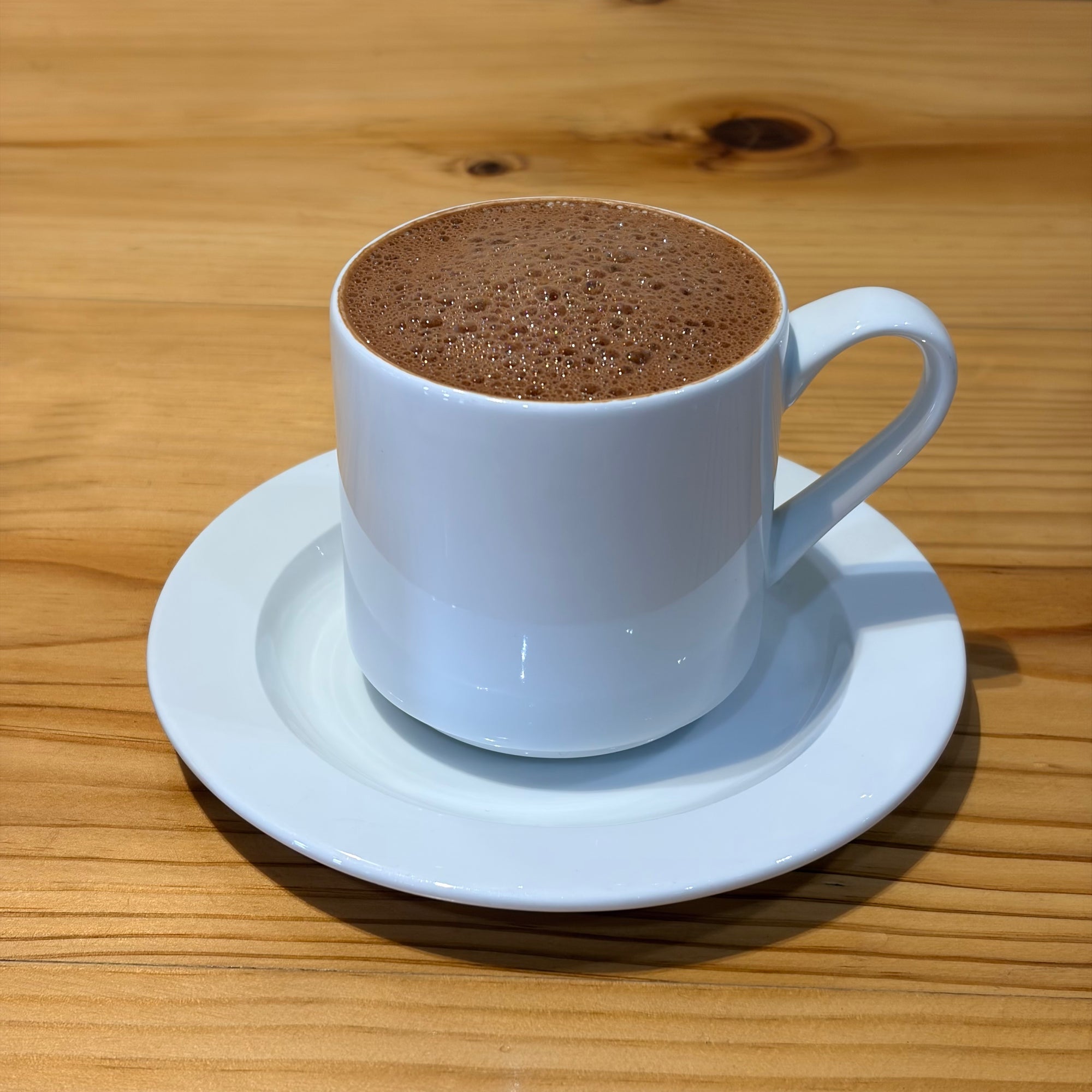 Bebida de chocolate caliente