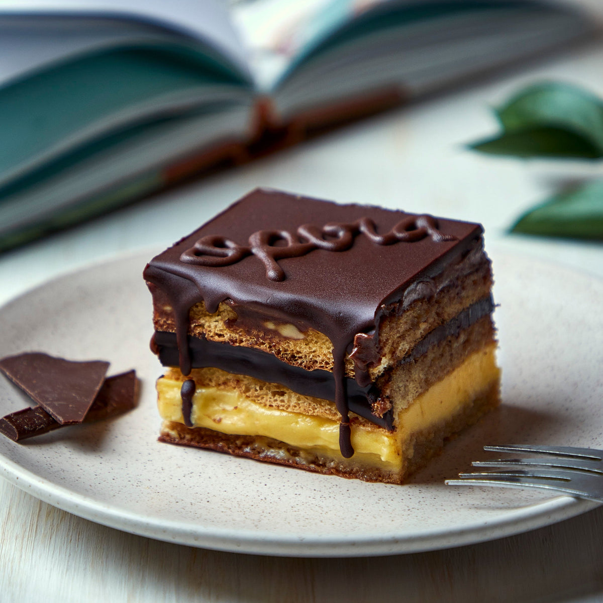Opera Chocolate Postre Ópera